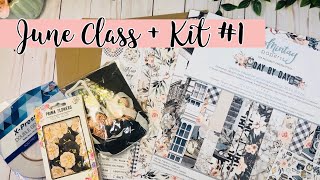 June Class & Kit #1: Mintay Day by Day