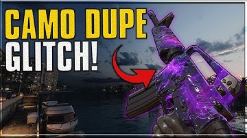 NEW DUPLICATE CAMOS GLITCH - Dupe ANY Camo! (Black Ops Cold War Glitches)