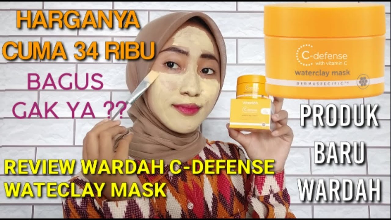 Cara pakai sleeping mask wardah c defense