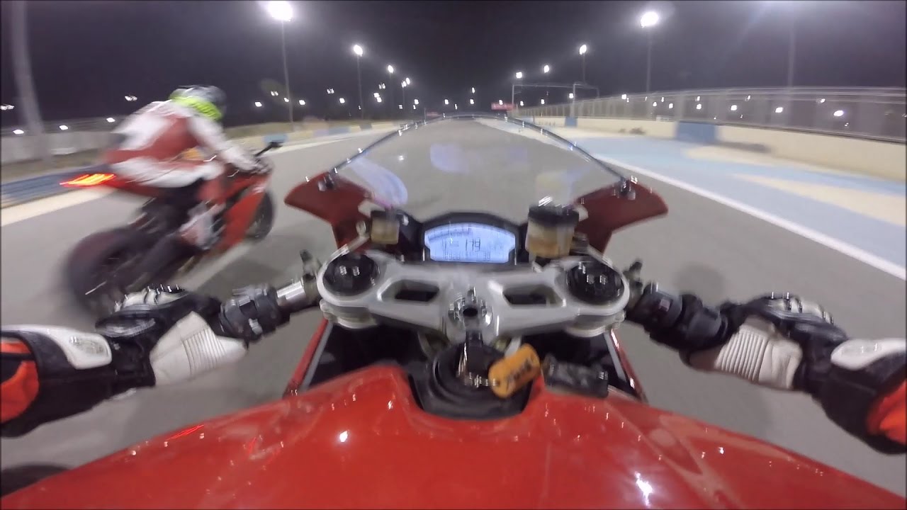 Ducati 899 Panigale Track Day GoPro Getting to Know Bahrain