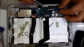 samsung galaxy tab pro sm t520 şarj soketi değişimi(sm t520 charging port  replacement) - YouTube