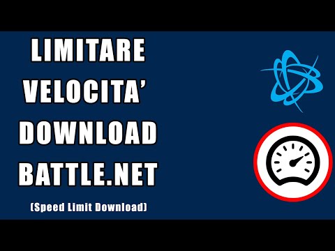 Video: Come Limitare La Velocità Di Download