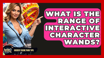 What Is The Range Of Interactive Character Wands? - Insider Theme Park Tips
