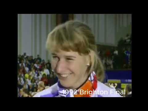 1992 Brighton Final Steffi Graf Vs Jana Novotná Championship Points