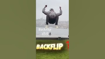 😱Back jump kaise sikhe ?| BackHandspring Tutorial Step By Step#backhandspringtutorial #shorts