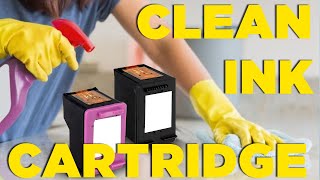 clean Ink Cartridge - YouTube