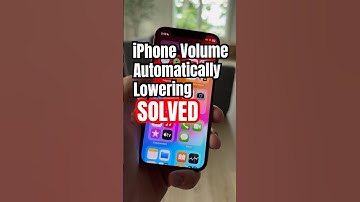 iPhone-volume wordt automatisch verlaagd OPGELOST