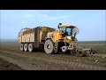World Amazing Modern Agriculture Equipment and Mega Machines Sugar Beet Handling Tractor, Loader