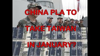 Top us ex-military officials make the case china's ccp lead people's
liberation army (pla) is set to take taiwan in january. pla also seems
be sending...