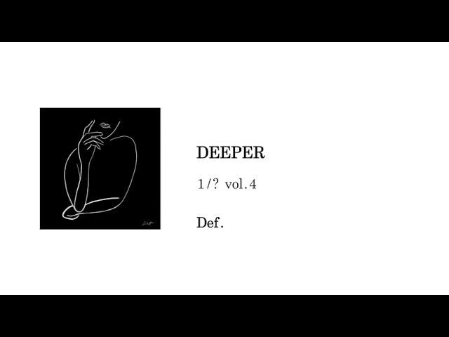 Def. - DEEPER class=