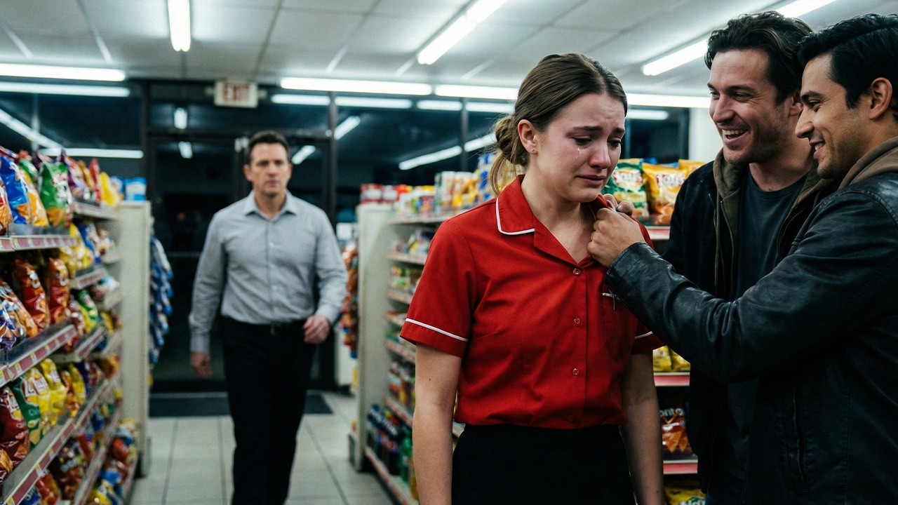 Thugs Harassed the Cashier After Closing — Not Knowing That a Single Dad Was Still in the Store