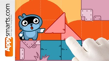 Puzzle Learning Game for Preschoolers: Pango Blocks - app demo for kids
