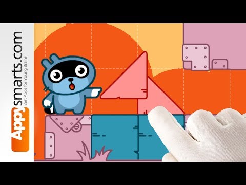 Puzzle Learning Game For Preschoolers: Pango Blocks - App Demo For Kids