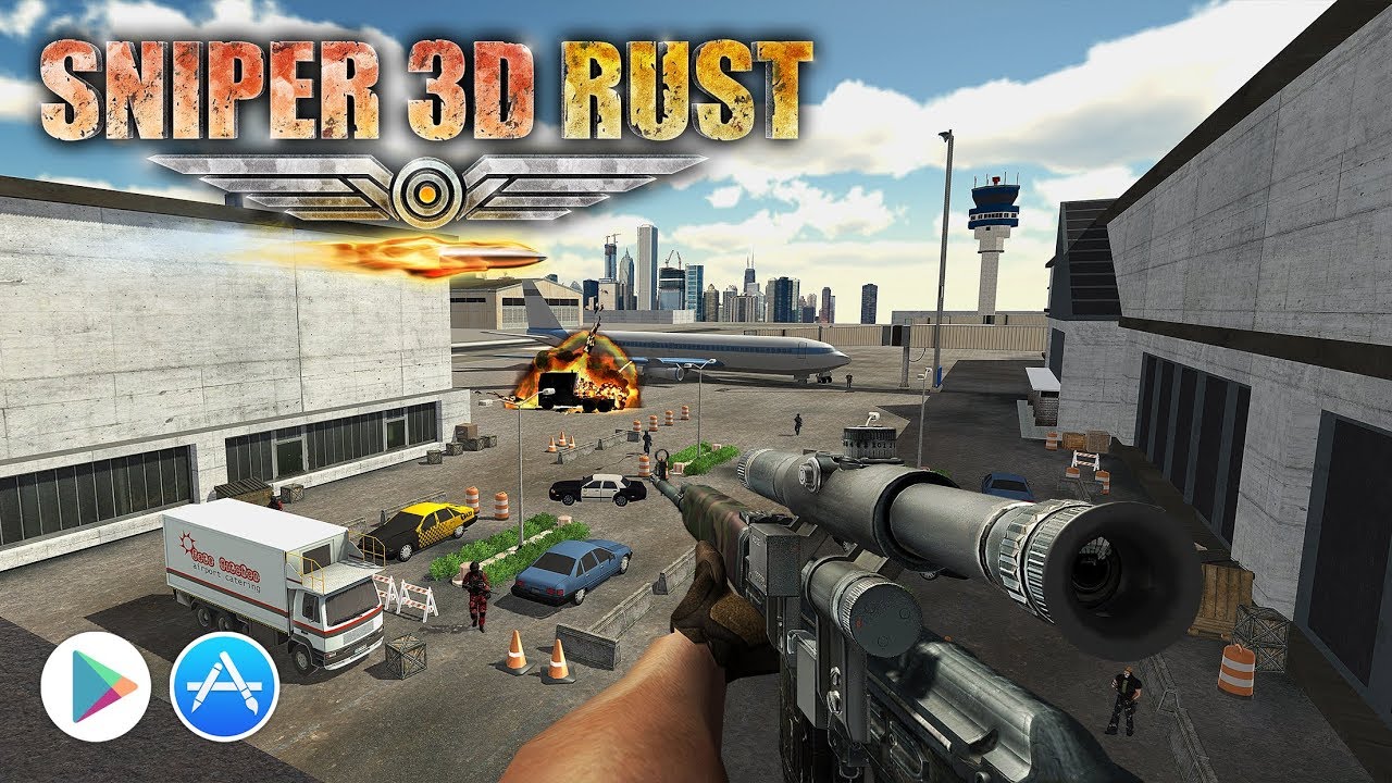 Sniper 3D Rust