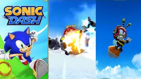 sonic dash game: small charmy is Boss defeated (game play) 2021