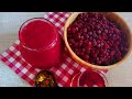 Клюква с сахаром | Клюквенный джем без варки | Cranberries with sugar without cooking | La Marin