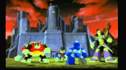 Megaman X3 (Sega Saturn EU) #1 - Title screen + Introduction