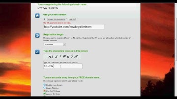 How to Get Free .tk Domain