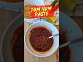 Tom yam paste in a minute vegan friendly  shorts