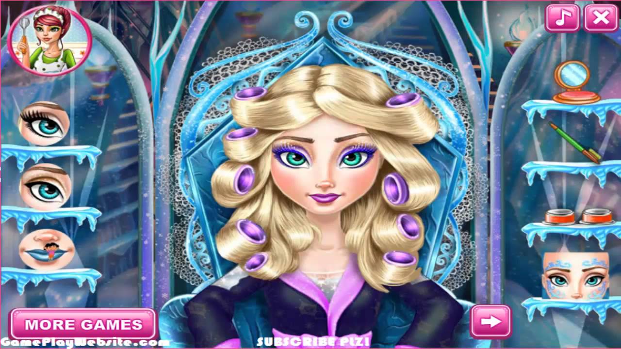 Frozen Elsa And Anna College Real Makeover : Frozen Games