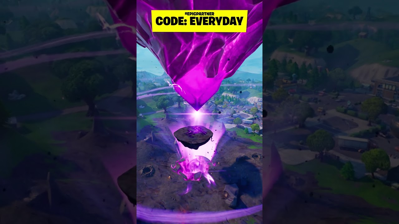 Fortnite OG Cube Live Event (Retail Row)