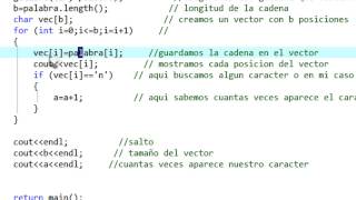 programacion dev c ++ string - longitud - vector - cadena