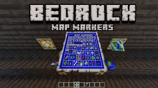 Bedrock Custom Map Markers