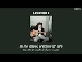 Aphrodite - RINI // thaisub