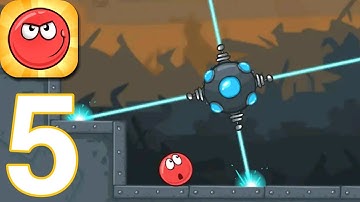 Red Ball 4 - Gameplay Walkthrough Part 5 - Levels 31-40 (iOS,Android)