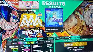 (DDR World) 14 PFC#218 Dance wiz the Rhythm (ESP-14) 999,750!!!
