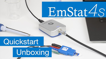 Emstat4S unboxing and running a first measurement.