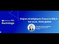 Enjeux stratégiques FR&amp;BNLX ; Act local, think global