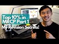How I ranked top 10% in MRCP Part 1: My Study Strategy