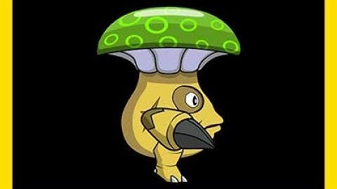 2d mushroom character sprite game art