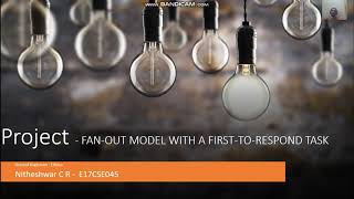 Project - FAN-OUT MODEL WITH A FIRST-TO-RESPOND TASK using AWS