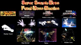 Super Smash Bros. Series - All Final Boss Battles! (v.1.0)