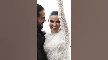 #MaitePerroni with #AndresTovar in Style at their wedding #shorts | LifeisStyle