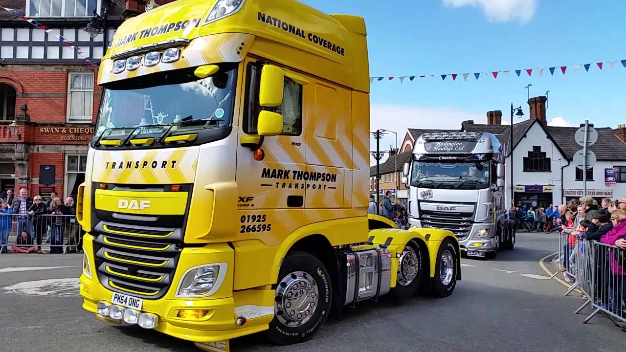 Sandbach Transport Festival Exit Parade 4pm Sunday 17th April 2016 Part One