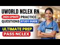 UWorld NCLEX RN Practice Questions and Study Guide|Pass the NCLEX RN Exam 2026 UWorld Question Bank