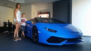 видео Lamborghini Huracan Roadster дебютирует на Женевском автосалоне