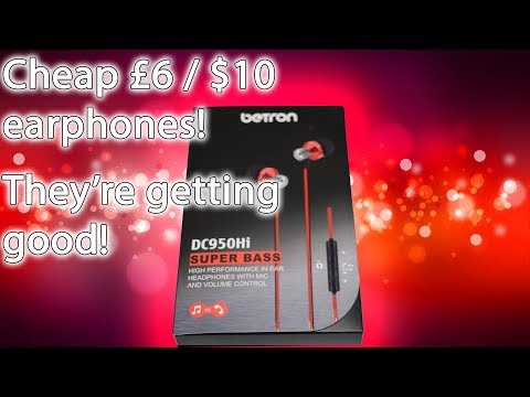 Are cheap earphones getting better? - Betron DC950Hi review
