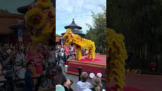 Chinese lion dance, Orlando, Florida - 2023