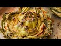 Roasted Stuffed Artichokes (Paleo, Vegan)