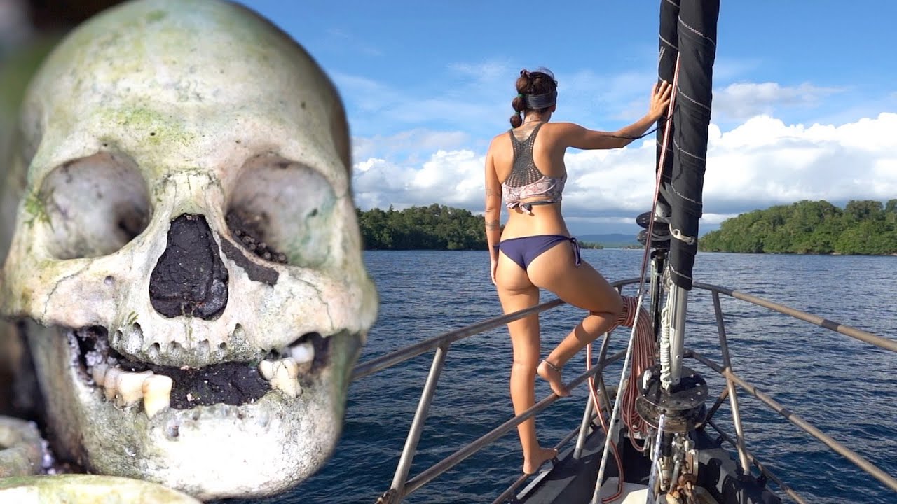 FOUND HUMAN REMAINS, HEADHUNTING in Paradise (Expedition Drenched S1 Ep.93)