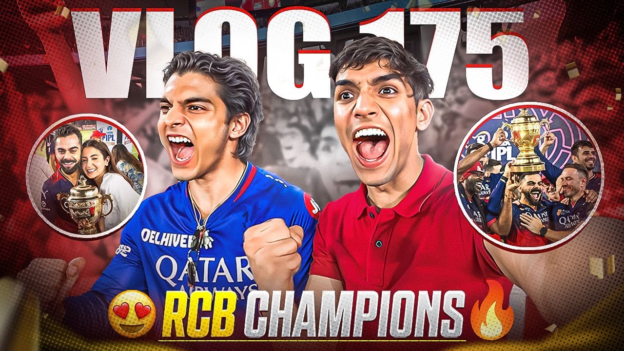 RCB wins their First Ever IPL Trophy😍| RCB vs PBKS🔥| Cricket Cardio Vlogs