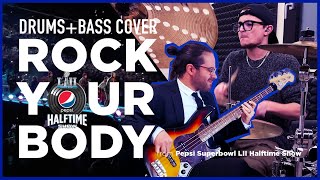 Justin Timberlake - ROCK YOUR BODY from Pepsi Super Bowl LII Halftime Show (DRUMS + BASS cover)