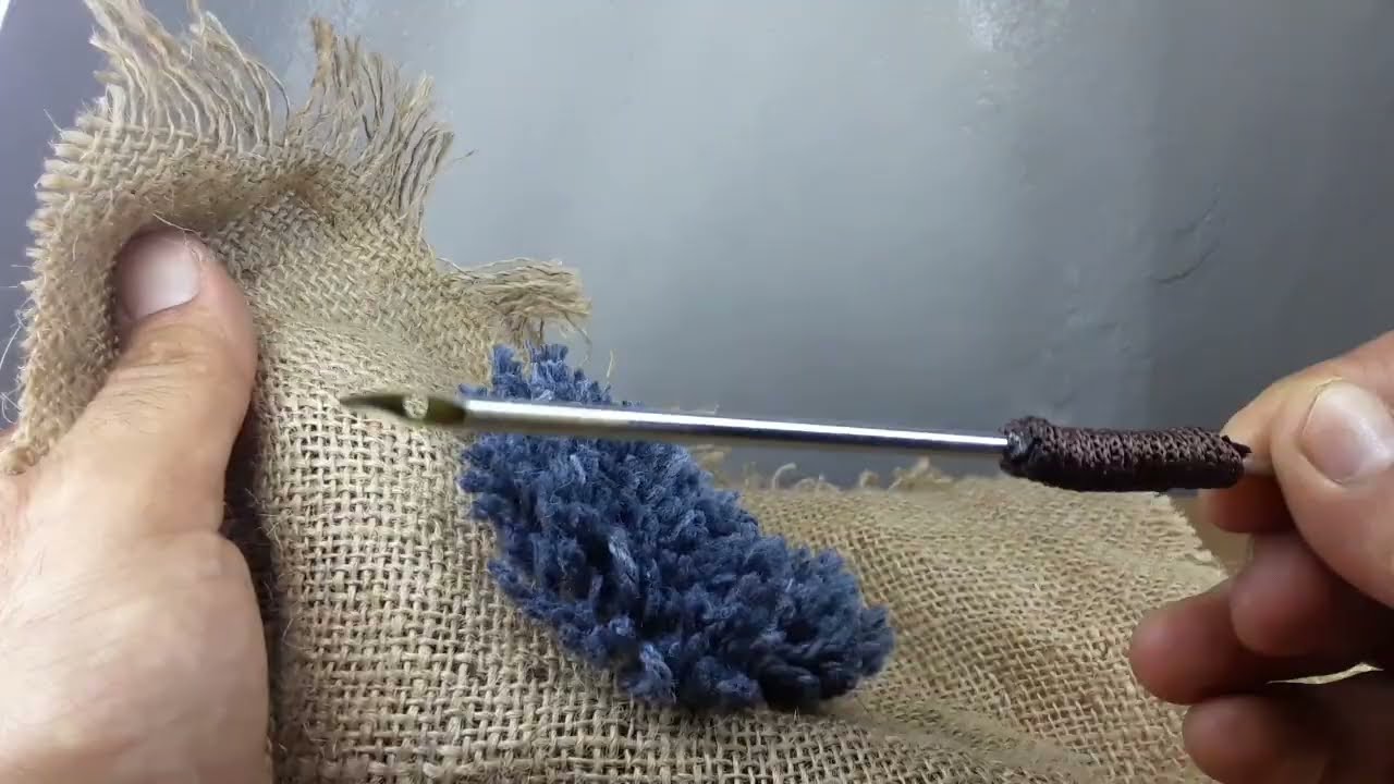 كيف أصنع بنفسي إبرة التطريز الشرقية ،الإبرة الشرقيةdiy punch needle at home