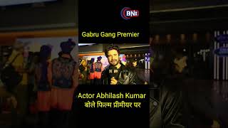 Gabru Gang Hero Abhilash Kumar Spl Exclusive Interview #shortvideo #youtubeshorts #gabrugang#shorts