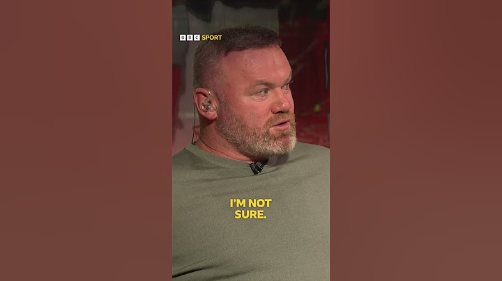 Do you agree with this statement from Wayne Rooney? 😲 | BBC Sport #shorts