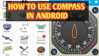 How To Use Compass App in Android With GPS Esssntials screenshot 4